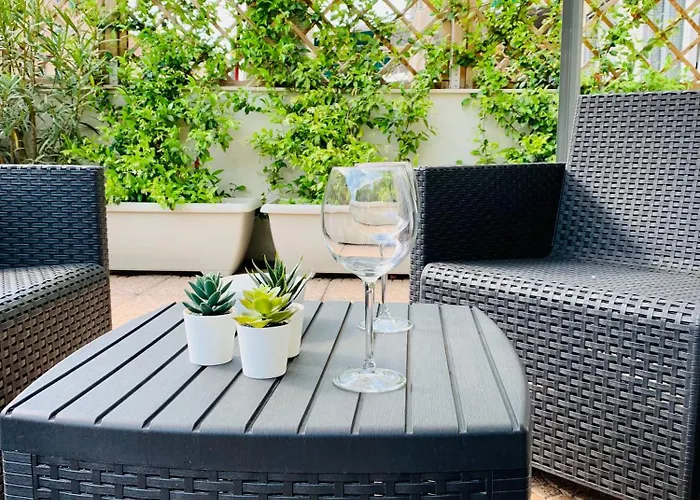 Bright Terrace In Milano