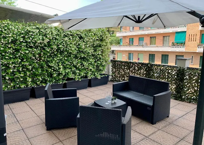 Bright Terrace In Milano
